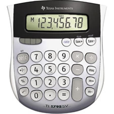 Texas Instruments Texas Instruments TEXTI1795SVBD SuperView Calculator - Black & Silver TEXTI1795SVBD